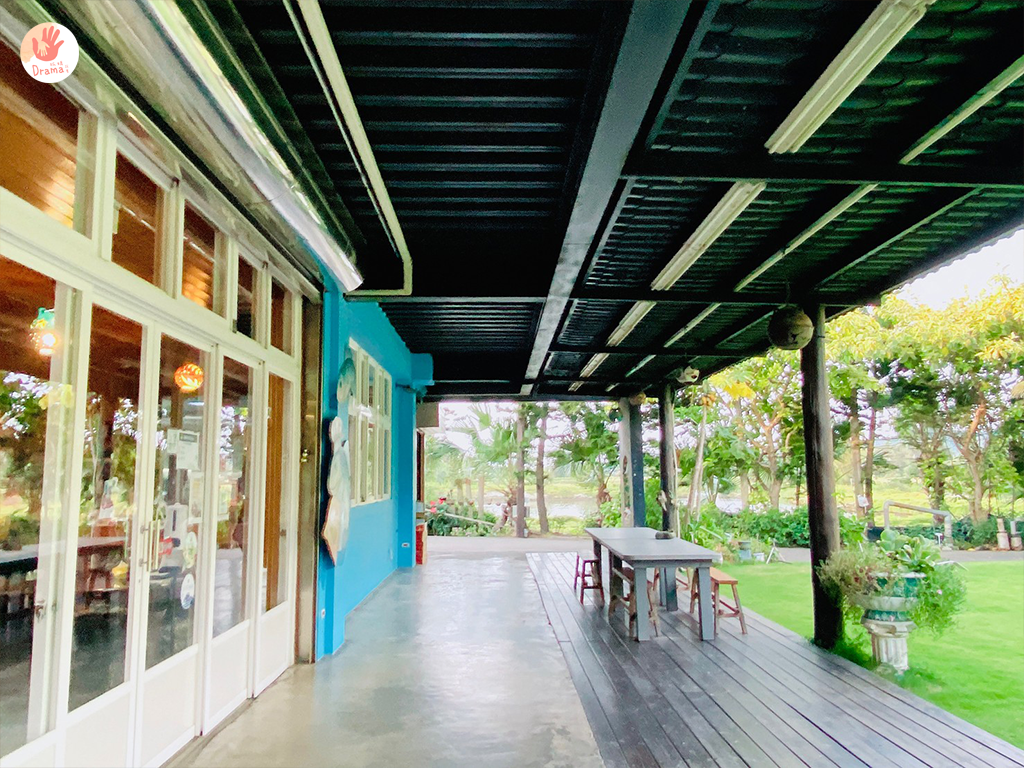 新竹竹北]福樂休閒漁村（附菜單）。烏魚子特色料理。中式料理。綠地草皮。巨豬出沒。近新月沙灣。親子景觀餐廳- Drama抓媽日常